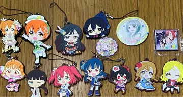 러브 라이브! 러버 스트랩, 캔뱃지 세트