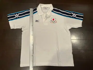 일본 대표 Mizuno 올림픽 피케 셔츠 ss 사이즈
