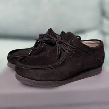 블랙 스웨이드 모카신 신발