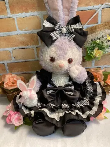 스텔라루 S 고스로리풍 블랙 체크 원피스 6점 코스튬 리나벨 판매 중