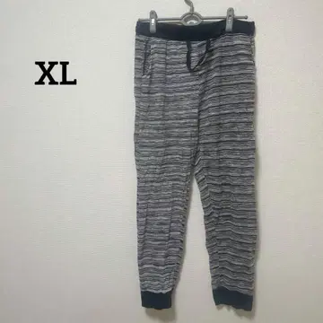 스트라이프 패턴 [ XL ] 조거 팬츠 맨투맨 팬츠
