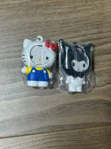 산리오 사진 프레임 마스코트 키티 쿠로미 2개 세트