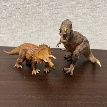 공룡 피규어 세트 티라노사우루스 트리케라톱스