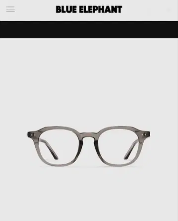 BLUE ELEPHANT ANDY gray crystal