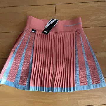 adidas 여성용 플리츠 스커트 핑크/블루 테니스 or 골프