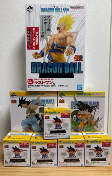 드래곤볼 1번 복권 40주년 손오공 피규어 세트