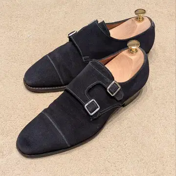 크로켓 & 존스 LOWNDES 5 스웨이드 더블 몽크