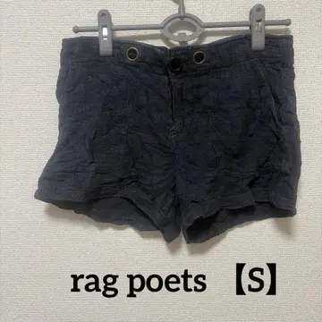 rag poets [ S ] 블랙 숏팬츠