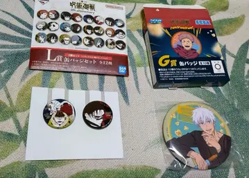 주술회전 캔뱃지 세트 고죠 사토루 등