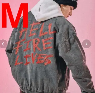 nico and - STRANGER THINGS 콜라보 데님 블루종 M