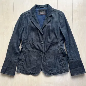 Y2K 00s 마리떼 프랑소와 저버 데님 자켓 스트레치 M