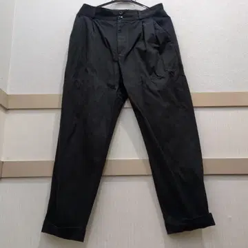 MARGARET HOWELL 마가렛호웰 블랙 치노 팬츠