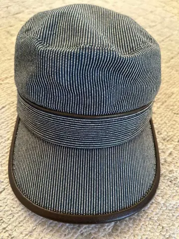 THE FLAT HEAD 스트라이프 워크캡