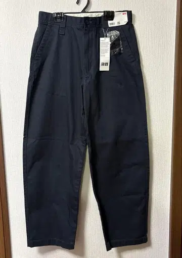 유니클로 와이드 핏 치노 73cm 남성용 팬츠