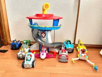 퍼피구조대 퍼스티이션 비클 세트