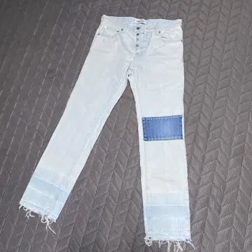 청바지 AMBUSH 앰부쉬 컷오프 가공 데님 빈티지 가공