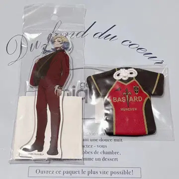 블루 록 에고전 아크릴 스탠드 유니폼형 부적 카이저