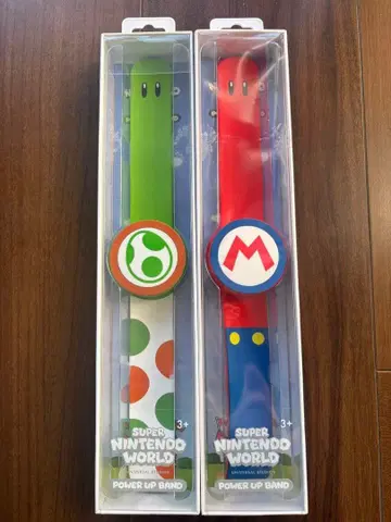 유니버셜 USJ 닌텐도 월드 파워업 밴드 마리오 요시