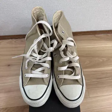 컨버스 올스타 하이컷 베이지