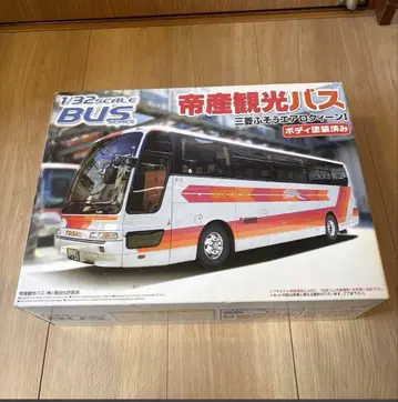 아오시마 아오시마 문화교재 테이산 관광버스 1/32 스케일 프라모델