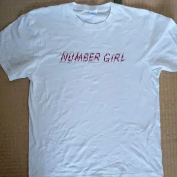 Number girl 재결성 T셔츠
