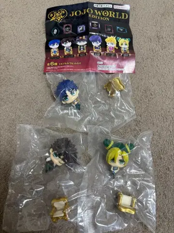 [죠죠콜렉션] JOJO WORLD EDITION 캡슐 토이 3체 세트