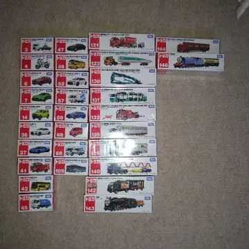 토미카 18대 롱 토미카 12대 세트