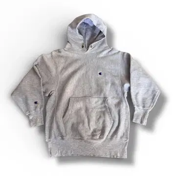90s 챔피온 리버스 위브 후드티 USA제 그레이 L 사이즈