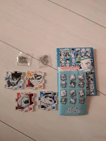 나의 히어로 아카데미아 원화전 아크릴 퍼즐 컬렉션 4세트