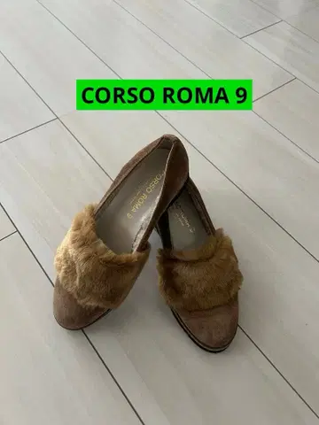 CORSO ROMA 9 코르소 로마 9 플랫슈즈 브라운 22.5cm