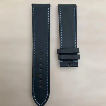 쿠에르보 이소브리노스 가죽 스트랩 블루 부세아돌 카리브용 정품