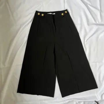 다이앤 폰 파스텐버그 가우초 팬츠 블랙 와이드 팬츠