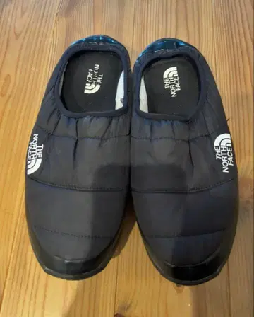 THE NORTH FACE 블랙 슬립온 눕시 27cm