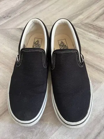 VANS 블랙 슬립온