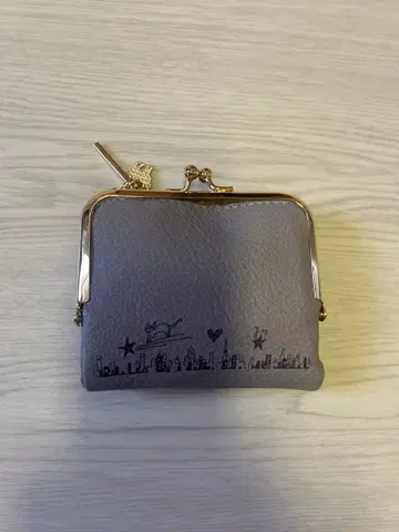 진보초 냥코당 가마구치 2단 접이식 지갑