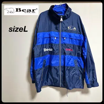 Bear USA 마운틴 파카 나일론 자켓 오버 사이즈 자수 구제 의류