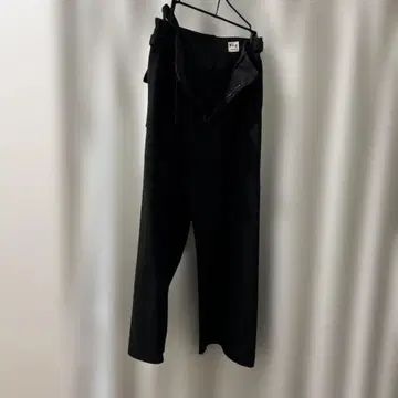 fig London 네이비 컬러 와이드 팬츠