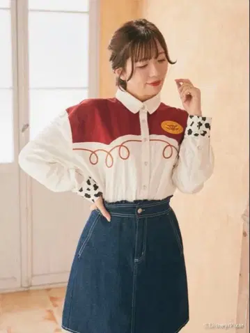 [ 레어 ] areeam 디즈니 토이 스토리 제시 웨스턴 셔츠
