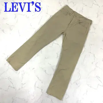 리바이스 프리미엄 치노 팬츠 베이지 면 W28 L32 C4451