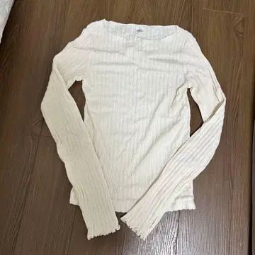 론 헤르만 리브 긴팔 T셔츠 아이보리