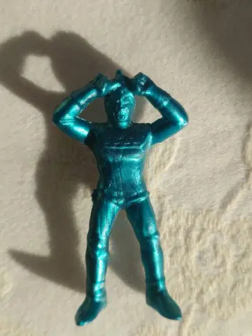 울트라 괴수 지우개 후지야 울트라 괴수 대결전 세븐 메탈릭 그린 레어