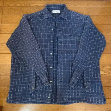 PERIPHERIQUE 체크 무늬 셔츠 40 사이즈 L