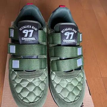 세타가야 베이스 벨크로 스니커즈 Military edition