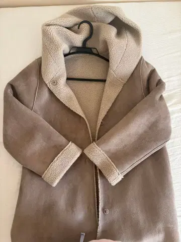 SHIPS 무스탕 롱 코트