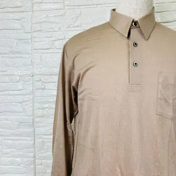 오스틴 리드 피케 셔츠 긴팔 M 심플 캐주얼 [ 3445-1 ]