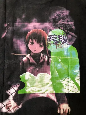 serial experiments lain 티셔츠 XL