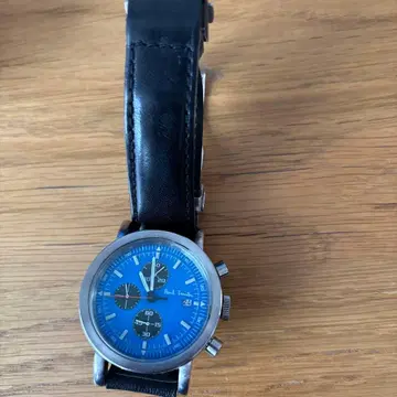 남성용 크로노그래프 시계 파랑 폴스미스
