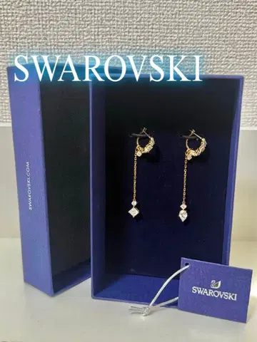 스와로브스키 Attract 롱 2way 귀걸이 박스 포함
