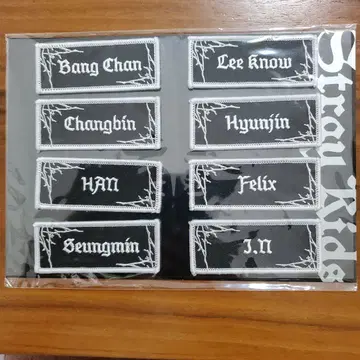 [ Stray Kids ] 와펜 (다리미 접착)