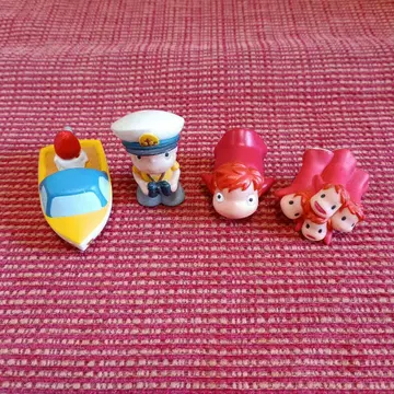 스튜디오 지브리 벼랑 위의 포뇨 손가락 인형 세트